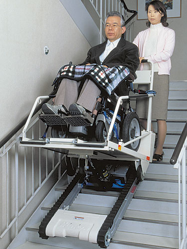 Les différents types de monte-escaliers pour fauteuil roulant